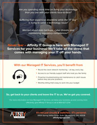 managed services flyer