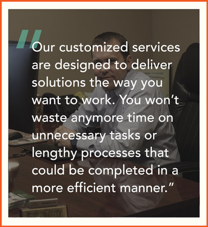 Customized services quote